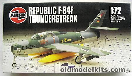 Airfix 1/72 Republic F-84F Thunderstreak - West German or USAF, 03022 plastic model kit